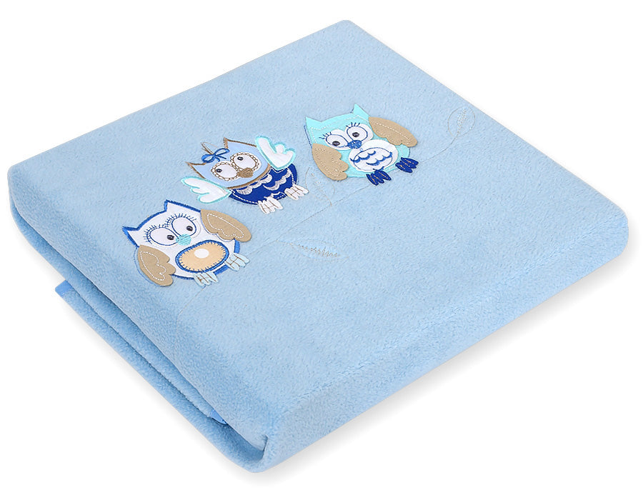 Baby fleece deken - babydekentje - extra zacht & warm voor wandelwagen, ledikant en autostoel