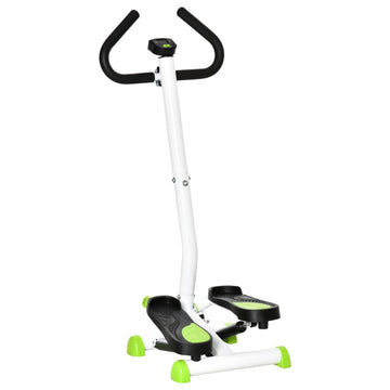 Stepper voor benen en billen | Kleur: Groen-zwart | Afmetingen: 44x55x108 cm