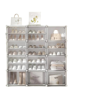Schoenenkast - schoenenrek - ruimtebesparend - 32 x 124,4 x 124,6 cm
