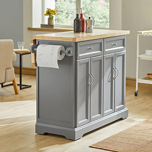 Uitschuifbare keukenopbergwagen Keukenkast Kast Dressoir Keukeneiland