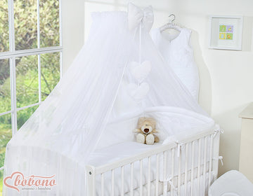 Stort myggnät för babysäng - myggnät - optimalt skydd mot insekter