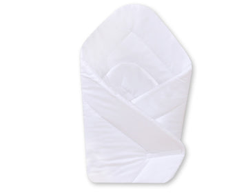 Babynest - baby nestje - 100% katoen & anti-allergeen - wit - ademend en veilig