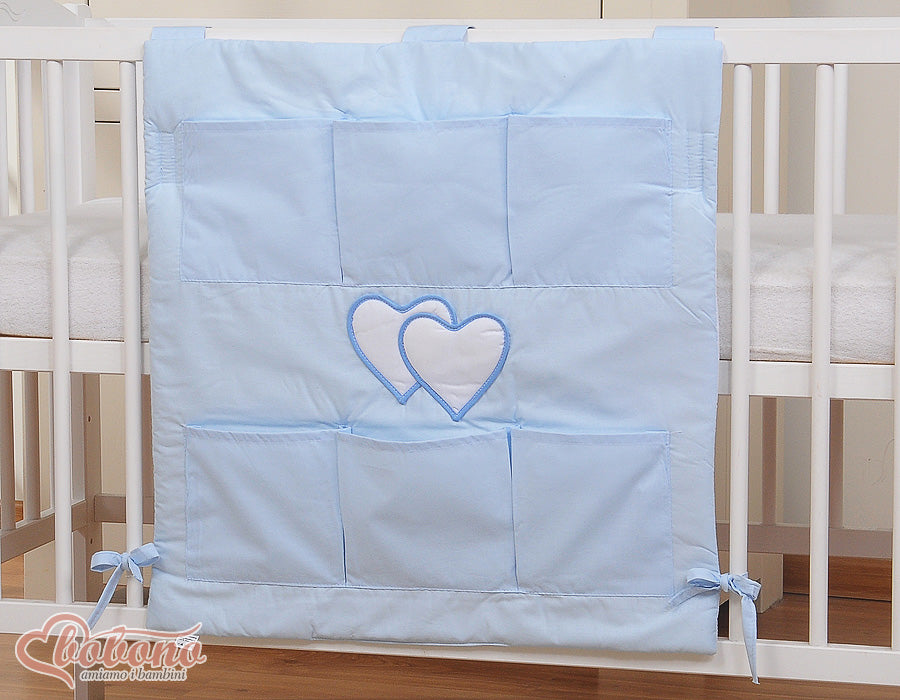 Hängande barnbord, förvaringsbord, 6 fack för överblick och bekvämlighet