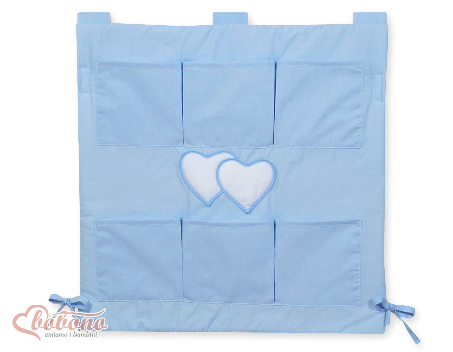 Hängande barnbord, förvaringsbord, 6 fack för överblick och bekvämlighet