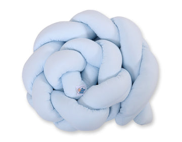 Knutskydd - spjälsängskydd - 100% bomull - flätad - skyddar mot stötar