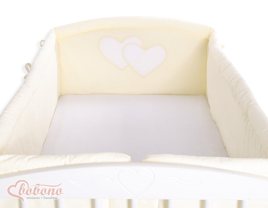 Universele XXL bedbumper - babyrand - extra zacht & veilig voor 60x120/70x140 cm bedden