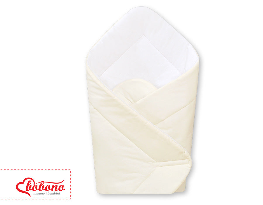 Babynest met versteviging - babybedje - geborgenheid en extra steun - Little Prince/Princess crème