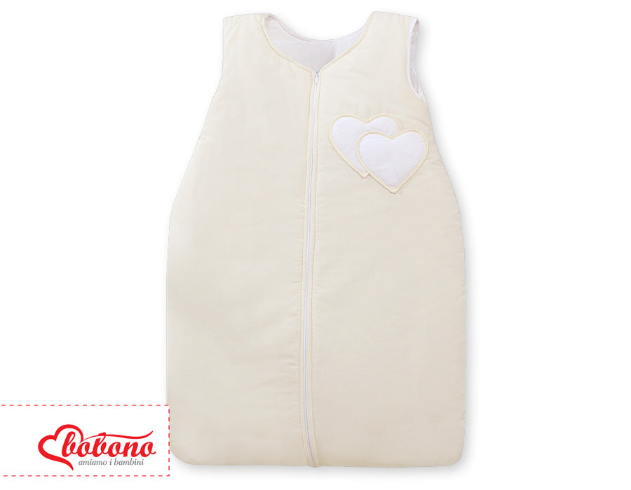 Sovsäck Hängande Hjärtan - Varm Babysovsäck - Bekväm och Antiallergisk