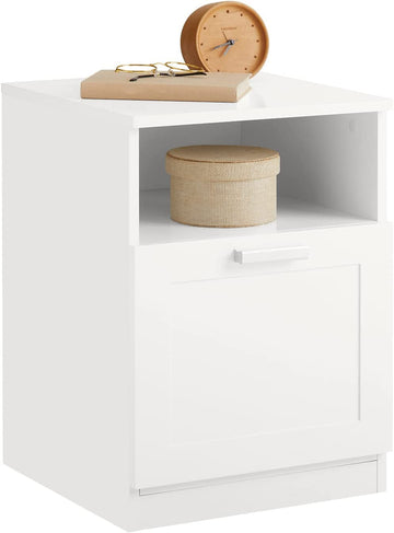 Bijzettafel - Bijzettafel - Nachtkastje - Nachtkastje - Tafellamp - Tafel met Lade