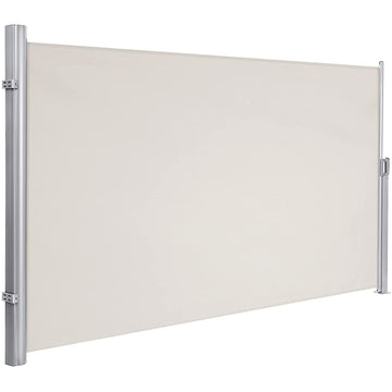 Zijluifel als privacydoek, zonwering, beige, 160 x 350 cm