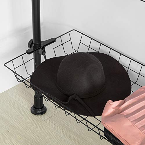 Telescopische Garderobe Organizer - Ophangrail - Kledingrek Opbergrek
