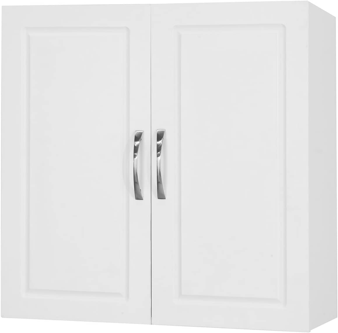 Witte Keuken Badkamer Wandkast Wandopbergkast met dubbele deuren