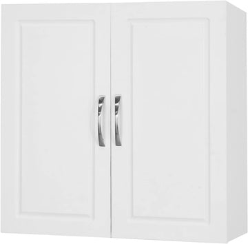 Witte Keuken Badkamer Wandkast Wandopbergkast met dubbele deuren