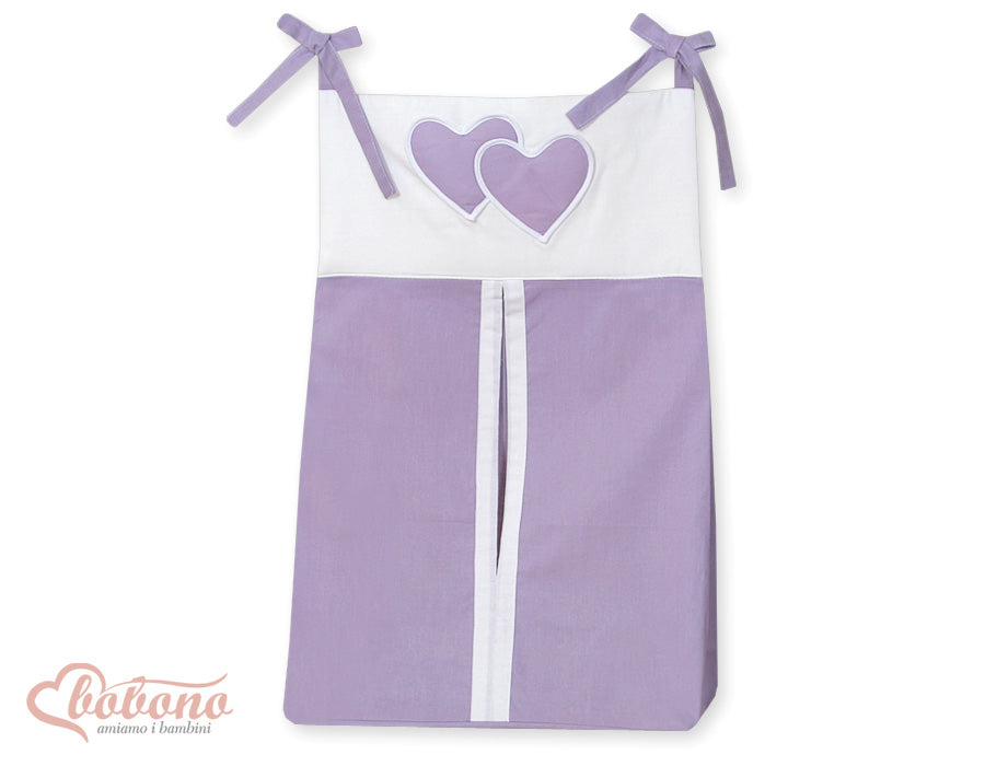 Hängande hjärtan blöjfodral - Förvaringspåse - Lätt att fästa och tvättbar