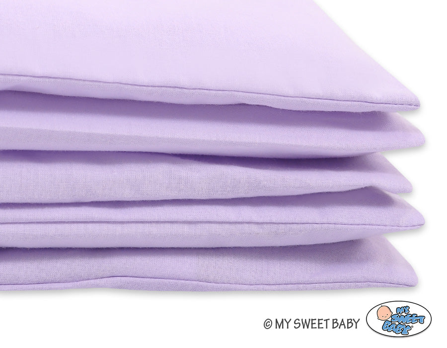 Beddengoedset 2-delig - lila kinderbeddengoed - huidvriendelijk katoen