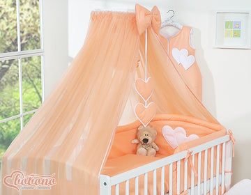 Groot klamboe voor babybedje - muskietennet - volledige bescherming en decoratie