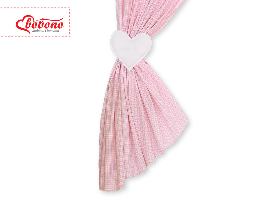 Set med 2 gardiner - dekorativa barngardiner - 100 % bomull, maskintvättbara