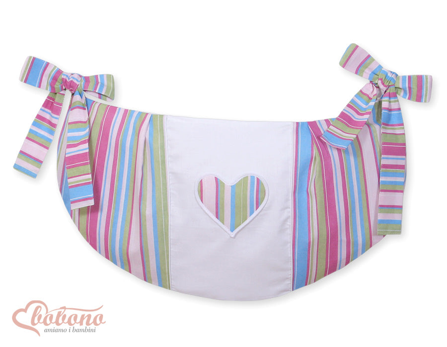 Leksaksförvaringskorg - Lätt att rengöra, hängande design i lila färg