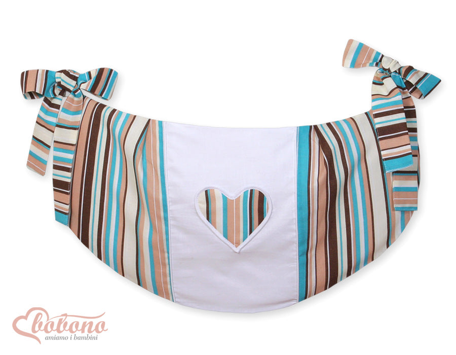 Leksakspåse - Förvaringspåse - 100% bomull, tvättbar, hängande organizer