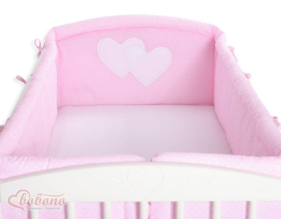 Universele bumper XXL – bedomranding – extra zacht & veilig voor 60x120/70x140 cm bedjes