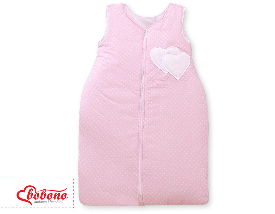 Hanging Hearts Sleeping Bag - 3-lagers sovsäck för extra värme och komfort