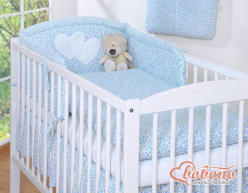 Universele bumper voor babybed - ledikantbeschermer - extra zacht en veilig ontwerp