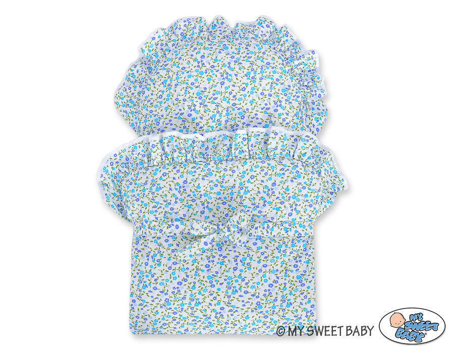 Trädockvagn - rottingleksaksvagn - ekologisk och säker, handgjord för barn