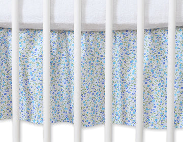 Dammvolang - Maskeringsvolang - Snygg sängkappa för spjälsäng 140x70 cm