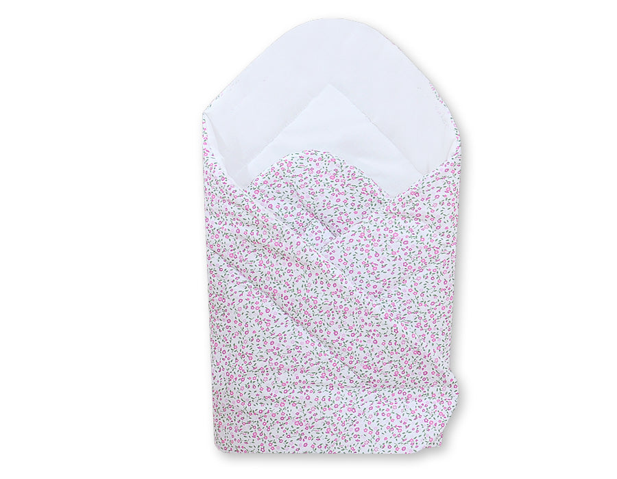 Babynest - babynestje - 100% katoen en anti-allergisch - Little Pink Flowers