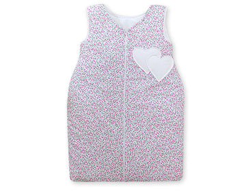 Babypakje Hanging Hearts - babyoverall - extra comfort door warme fleece laag