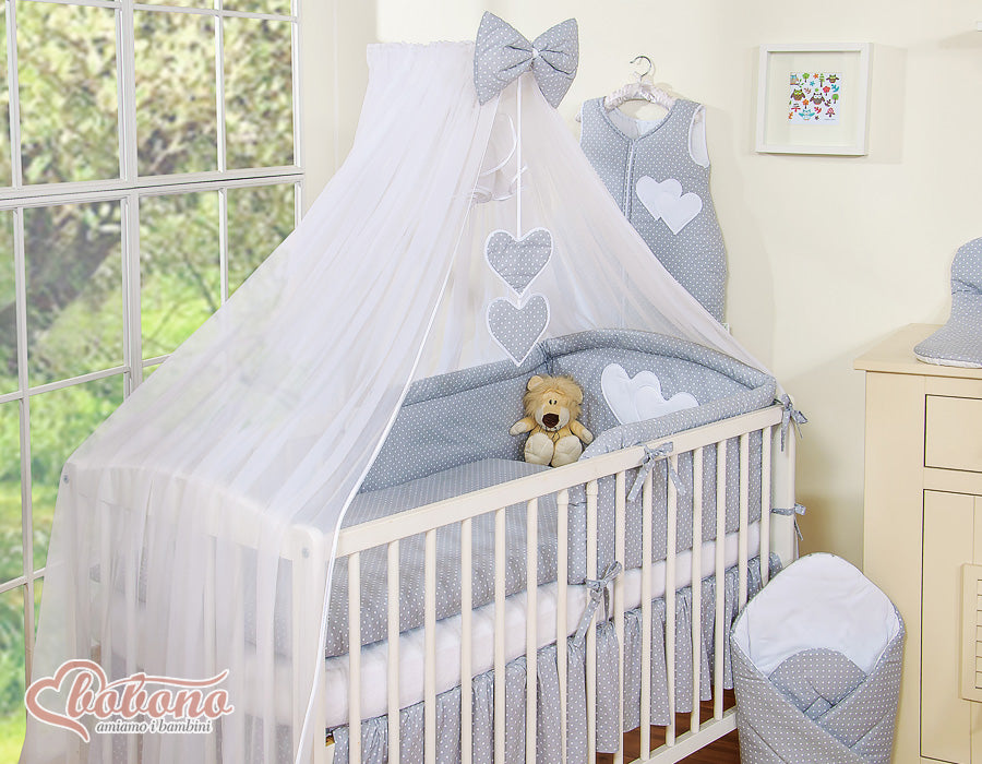 Groot muskietennet babybedje - klamboe - ademend chiffon, volledige bescherming, decoratief