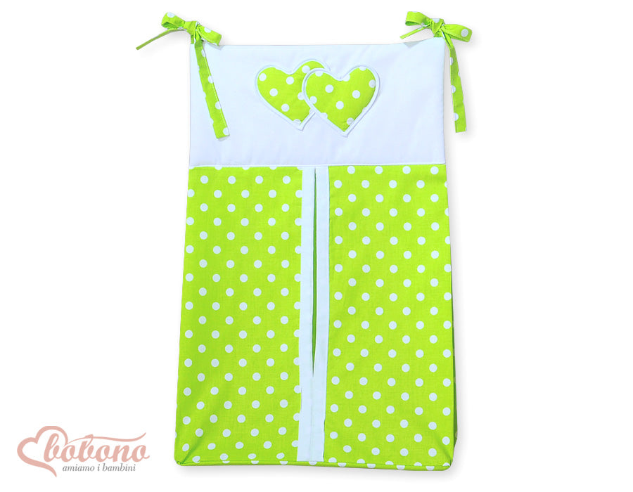 Blöjväska - förvaringspåse - Hängande, 100% bomull, tvättbar, enkel att fästa