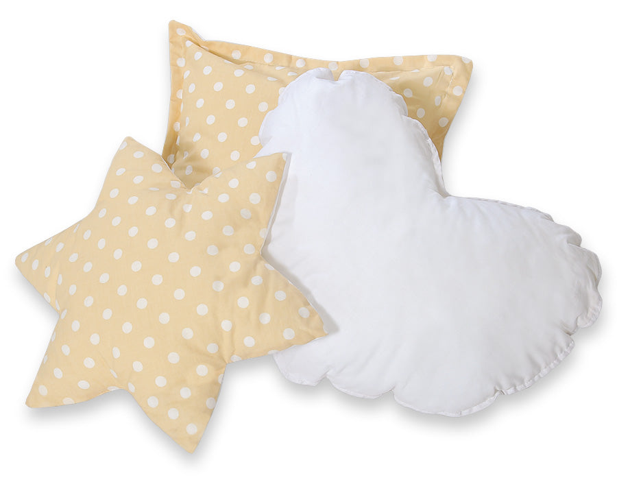 3-delige kussenset - sierkussens - kleurrijke decoratie kinderkamer