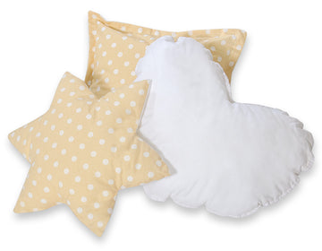 3-delige kussenset - sierkussens - kleurrijke decoratie kinderkamer