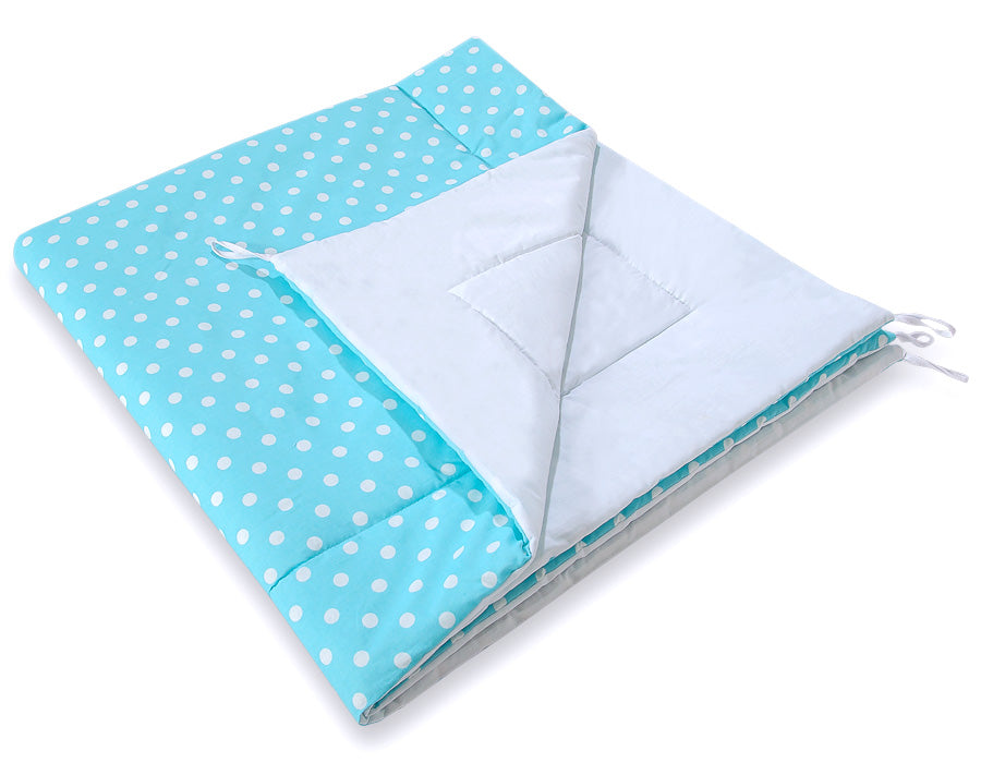 Dubbelsidig lekmatta - tipibotten - 100 % bomull, tvättbar, Oeko-Tex-certifierad