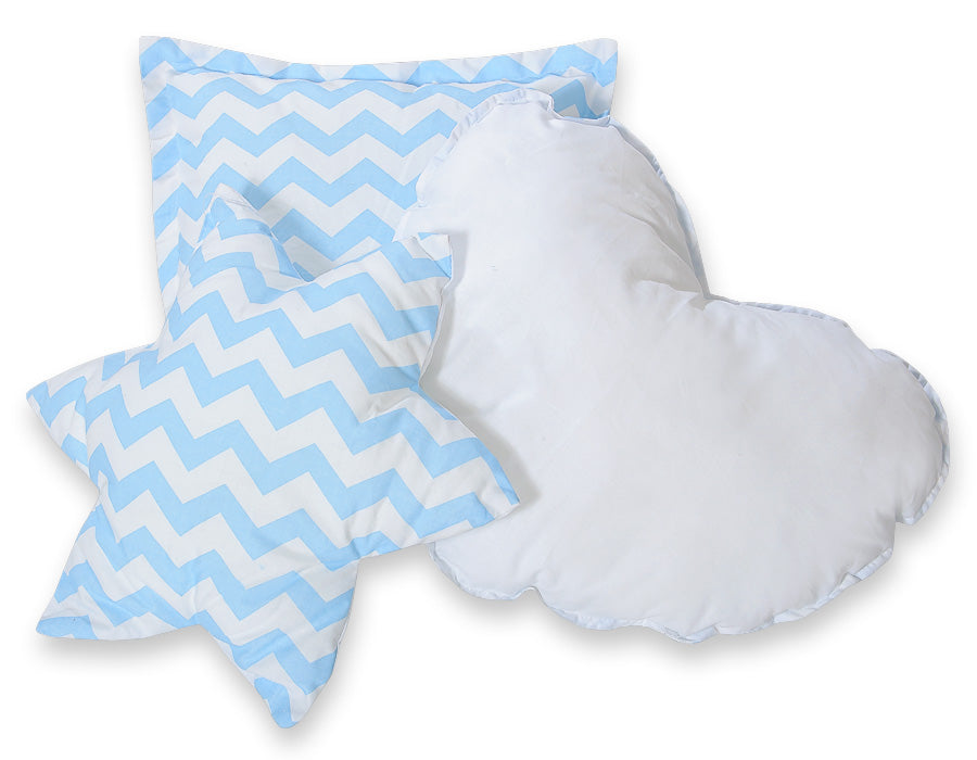 3-delige kussenset - sierkussens - dubbelzijdig & decoratief voor kinderkamer