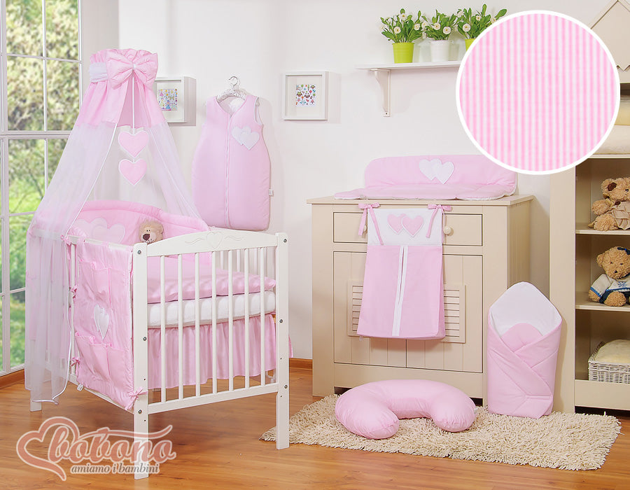 Chiffonghimmel - himmelssänggardin - optimalt ljusskydd för spjälsäng eller barnsäng