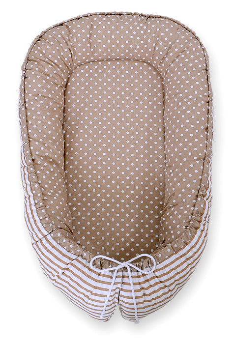 Baby nest - cocoon - dubbelzijdig & ademend, veilig en geborgen voor jouw baby