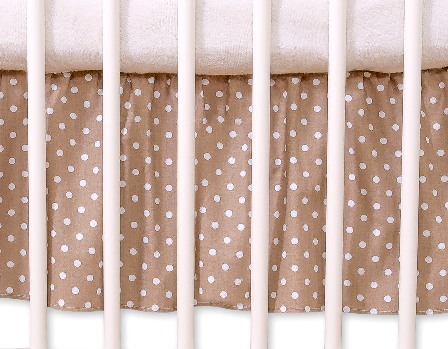 Dammvolang - maskerande volang - döljer låda - 120x60cm - Hängande hjärtan - bomull