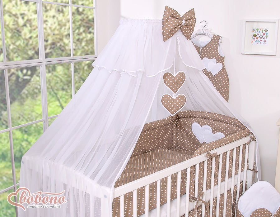 Groot muskietennet babybedje - baldakijn - volledige insectenbescherming, ademend chiffon