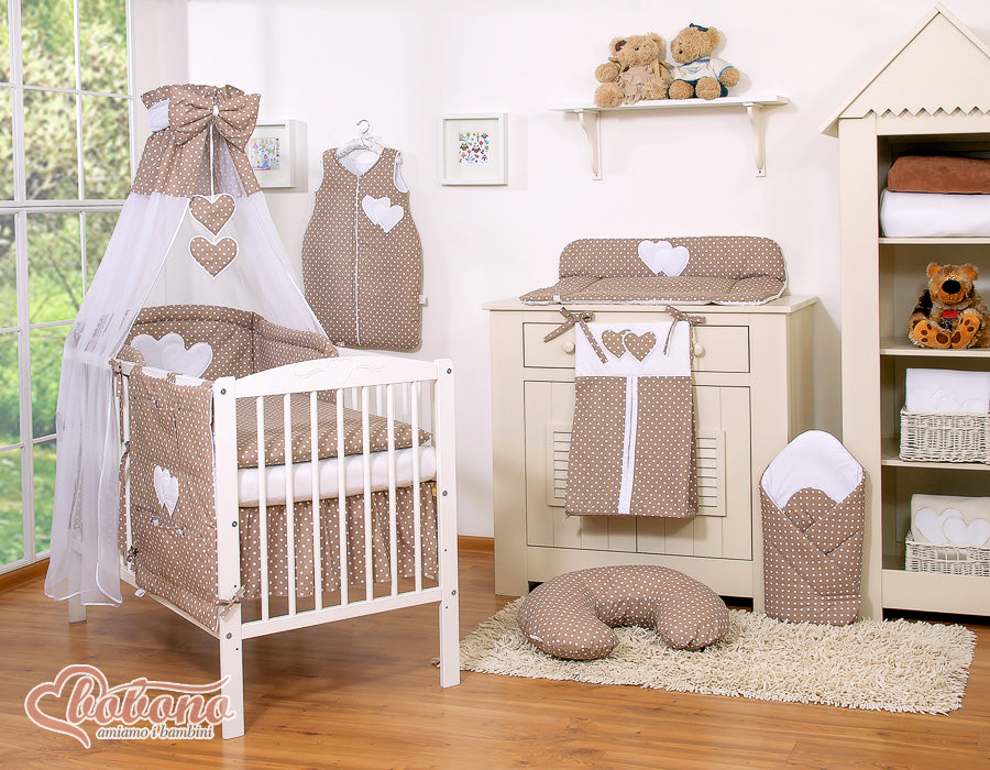 Chiffongsänghimmel - myggnät - skydd mot ljus och drag för babysäng