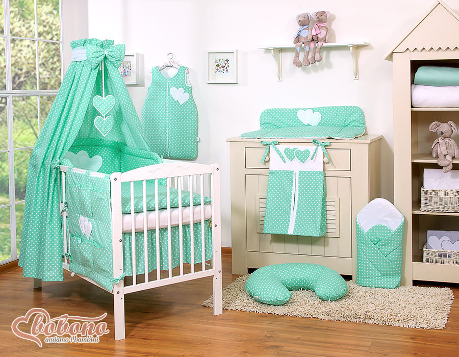 Himmelssängsgardin - 100% bomull - skyddande och stämningsfull för barnrummet