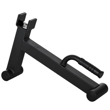 Barbell jack - Deadlift jack voor halters | Kleur: Zwart | Afmetingen: 12x50x33 cm