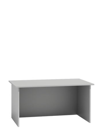 Functioneel bureau STANDARD voor pc en laptop - Compact & modern | Kleur: Wit | Maat: 120x60x75 cm