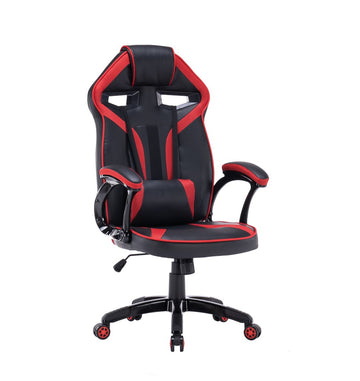 DRIFT Gaming Draaiende Stoel - Ergonomisch, Verstelbaar, Ademende Zitting | Kleur: Rood
