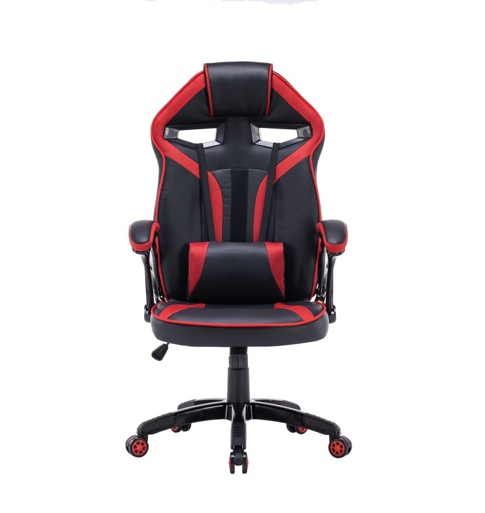 DRIFT Gaming Draaiende Stoel - Ergonomisch, Verstelbaar, Ademende Zitting | Kleur: Rood