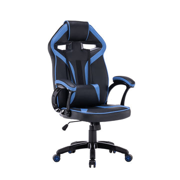 DRIFT Ergonomische Gaming Stoel – Verstelbaar met Kantelmechanisme | Kleur: Blauw