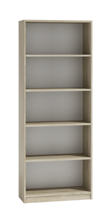 Klassiek Opbergrek R60 met 5 planken - Sonoma Eiken | 60x182x30 cm