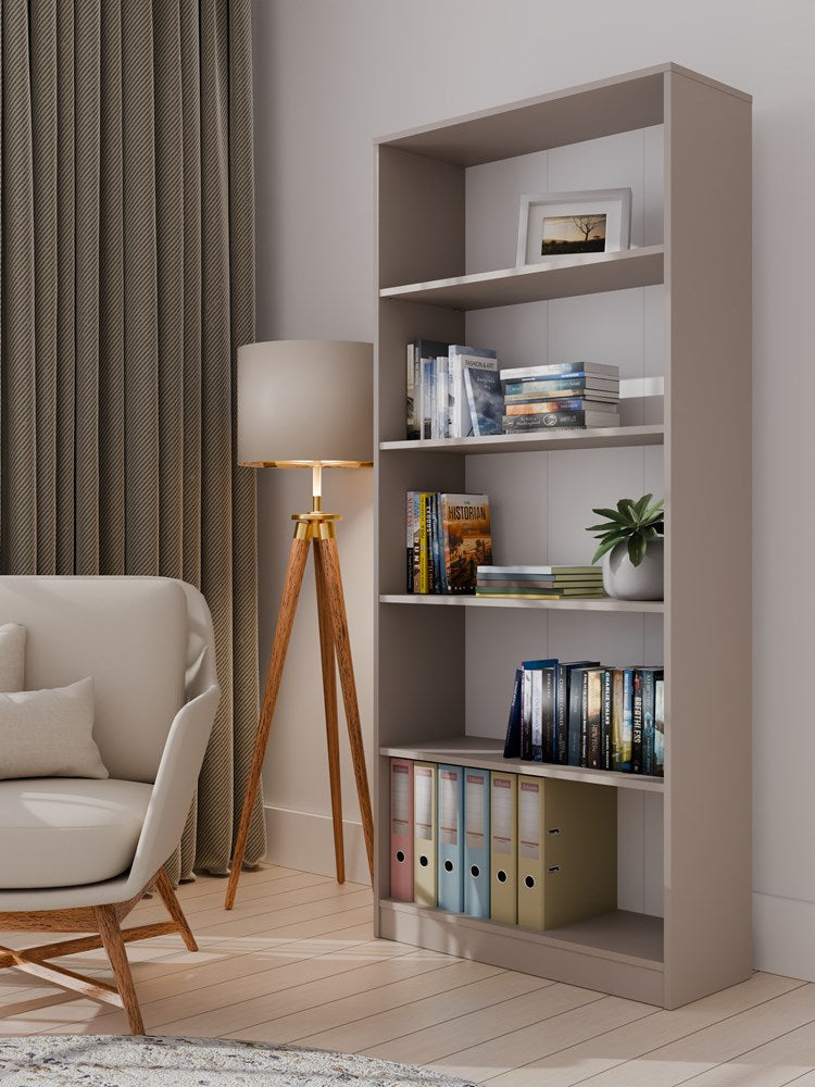 R80 Opbergrek - Stevige, Stijlvolle Plank voor Woonkamer en Kantoor | Kleur: Clay | Maat: 182x80x30