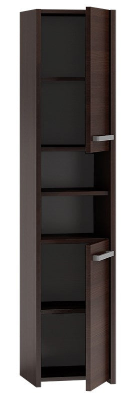 Moderne Badkamerkast Postboekenkast met Omkeerbare Deur | Venge | 40x30x170 cm